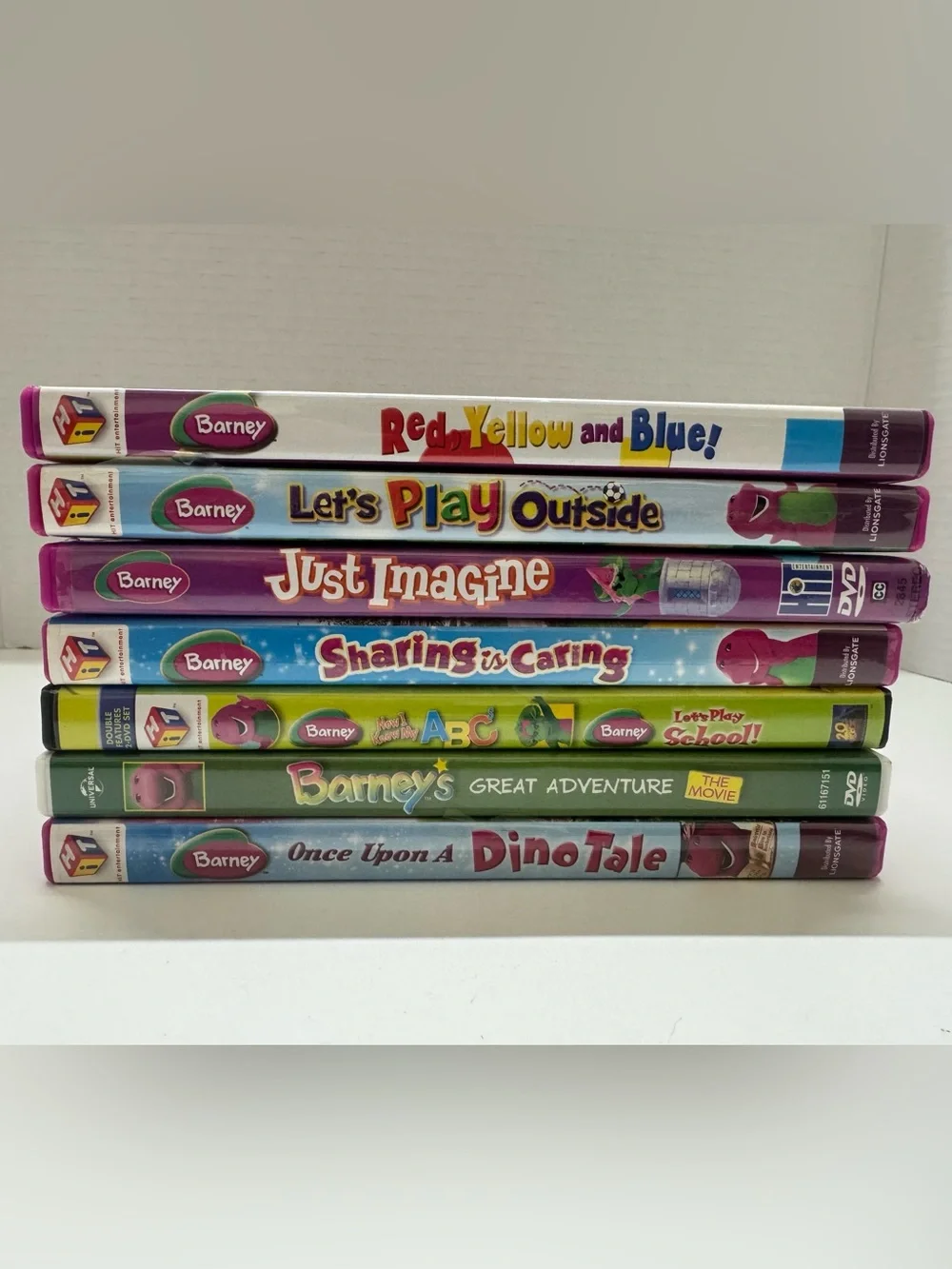 Barney DVD Lot of 7 Musical Episodes, Stories & More - Picture 3 of 3